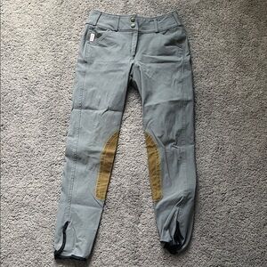 The Tailored Sportsman Gray and Tan Women's Jeans